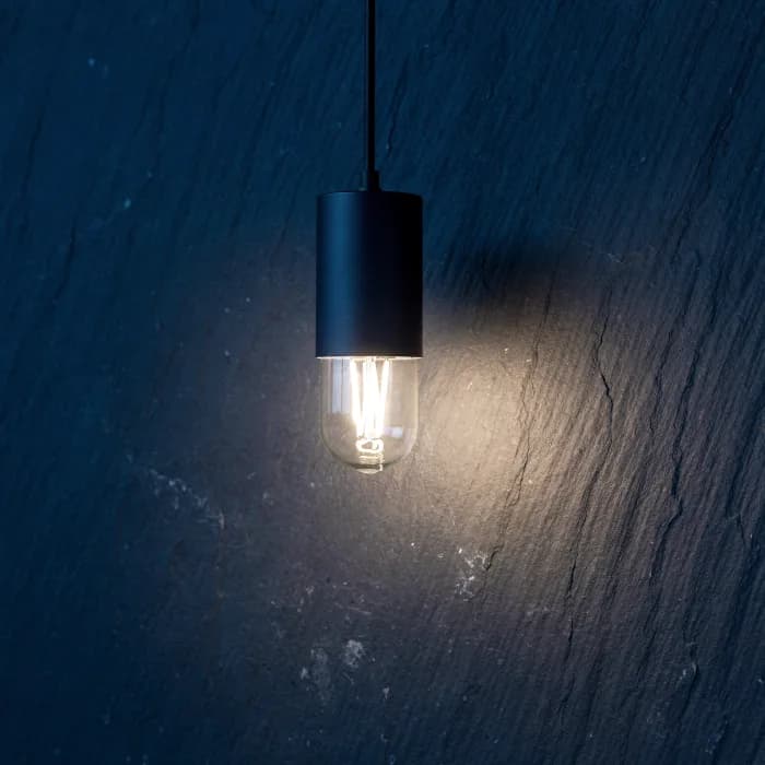 A modern pendant light fitting